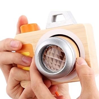 Amazon.co.jp: Toyvian カレイドスコープ 万華鏡 木製 トイ